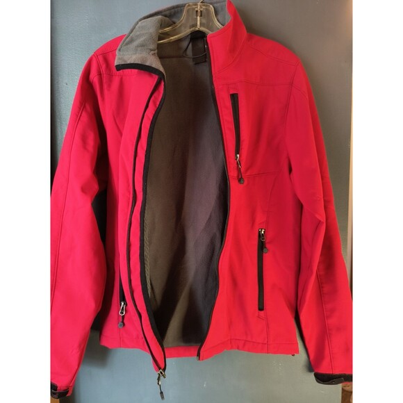 Tahoe Pass Jacket Men's Small Red Full-Zip - Picture 3 of 9